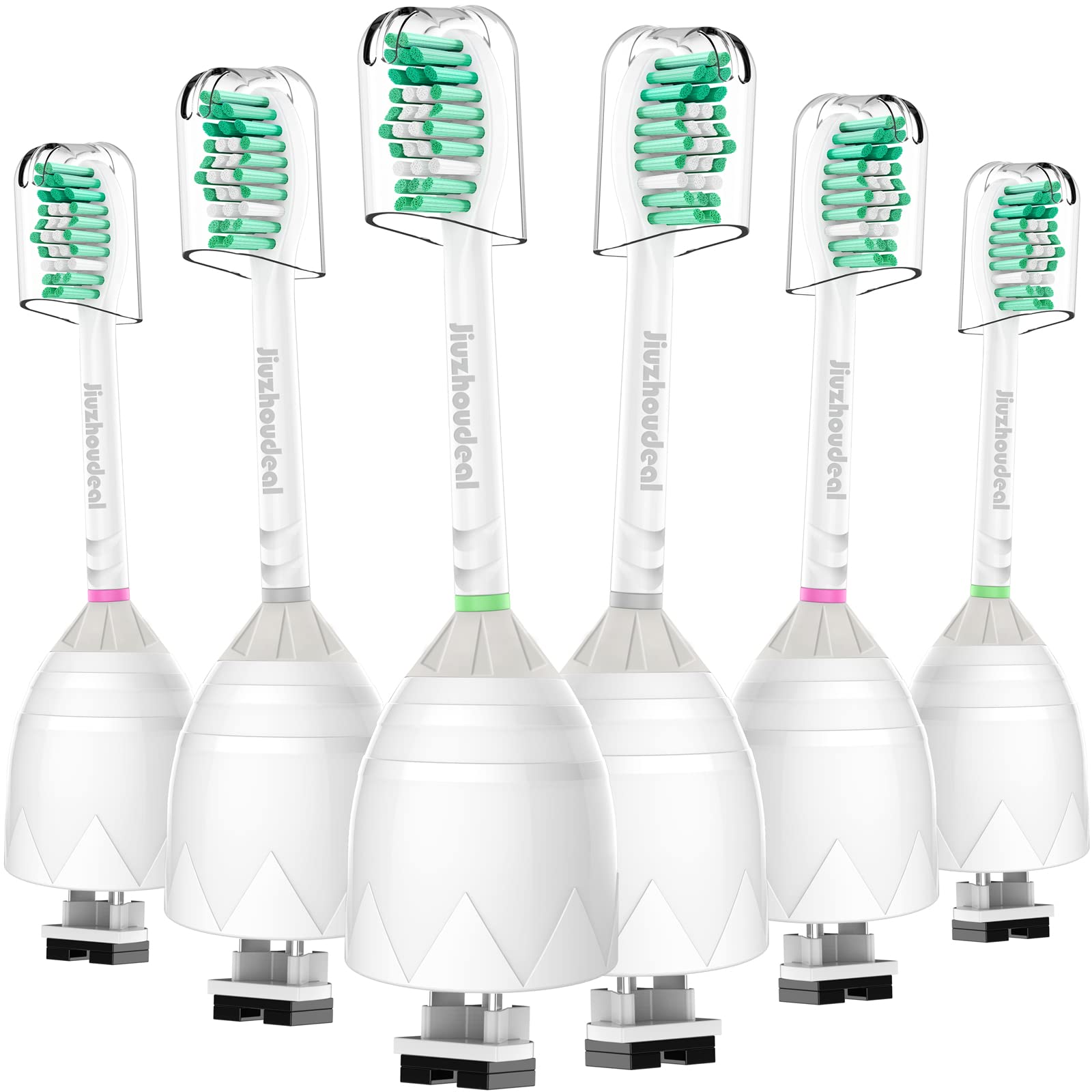 Jiuzhoudeal Replacement Toothbrush Heads For Philips Sonicare E-Series, Compatible With Sonicare Essence, Elite, Advance, Cleanc