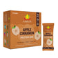 Amrita Apple Cinnamon Vegan Protein Bars - 15g Plant-Based Protein, Gluten-Free, 12 Count
