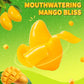 AMOS Peelerz Mango Peelable Gummy Candy  6oz (170g) - Peelable Gummy Made with Real Fruit Juice  Resealable Bag  Fun Peeling Candy Snack for Kids and mature-themeds