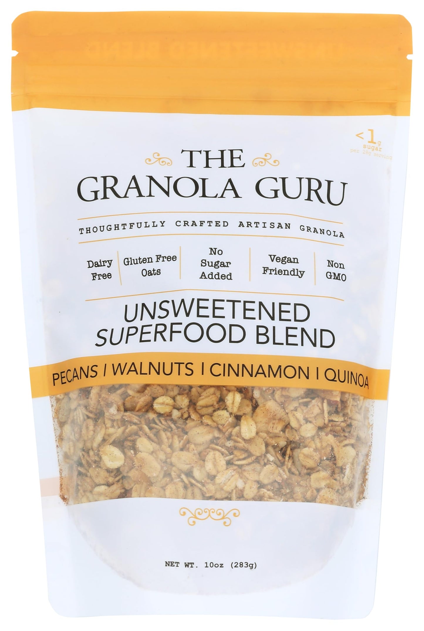 The Granola Guru Unsweetened Superfood Blend Granola, 10 OZ