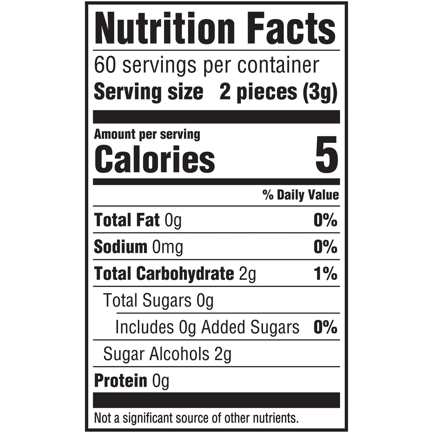Eclipse, Sugar Free Gum Spearmint, 120 Ct