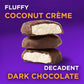 RUSSELL STOVER Halloween Dark Chocolate Coconut Crme Candy Pumpkin, 1.3 oz. (Pack of 18)