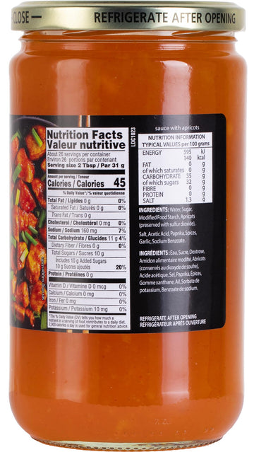 Haddar Sweet & Sour Duck Sauce, Authentic Asian Style, No MSG, 28 oz (2 Pack)