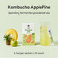 Osulloc Kombucha Tea Applepine (Pineapple & Apple), Electrolytes Powder & Hydration Drinks Packets, No Added Sugar, 10 Sticks, 1