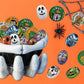 Fruidles Halloween Tricky Treat Master Bag, Trick-Or-Treat Party Bag Fillers, Individually Wrapped In Design Foils, Kosher Certified (2 Pounds) - Multicolor