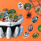 Fruidles Halloween Tricky Treat Master Bag, Trick-Or-Treat Party Bag Fillers, Individually Wrapped in Multi-color Design Foils,