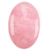 Ufeel Rose Quartz Palm Stone Crystal - Natural Chakra Reiki Polished Healing Love Oval Pocket Worry Stone Crystals For Anxiety S