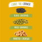 Beanvivo Healthy Snacks For Mature-Themeds & Kids With 7G Protein & 4G Fiber Per Serving With Dried Edamame, Roasted Cashew And Black Chickpeas - Vegan & Gluten Free - Keto Friendly & Non-Gmo - 8Pack (1.05 Oz Each Pouch)