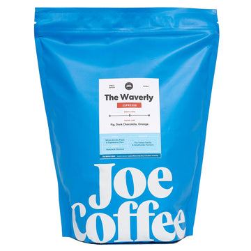 Joe Coffee Company - The Waverly Whole Bean Specialty Coffee, 2 lb Bag | NYC Roaster, Rainforest Alliance Certified, Kosher, Cli