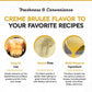 Fanale Premium Creme Brulee Bubble Tea Flavoring Powder | Perfect For Baking, Smoothies, Desserts And Drinks | Instant Flavoring