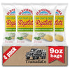 Old Vienna of St. Louis Sour Cream & Onion Flavored Riplets Ridged Potato Chips 9oz Bags (4 Pack) by TranadaCo