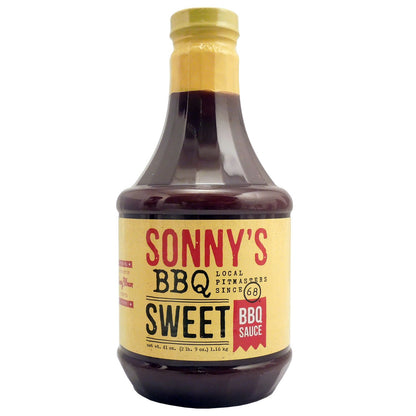 Sonnys Real Pit BBQ Authentic Sweet Sauce - 41oz (1 Bottle)