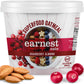 Earnest Eats Superfood Oatmeal Cups, Cranberry Almond Flax, 7g Protein, Gluten Free, Vegan, 2.1 Ounces Each, Pack of 12