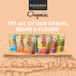 Khazana Organic Chickpeas 4Lb - Garbanzo Beans | Non-Gmo, Gluten Free & Kosher | Authentic Lentils From India