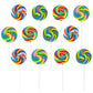 Swirl Pops - Lollipop Suckers, 0.01Oz (1-Pack Of 12)