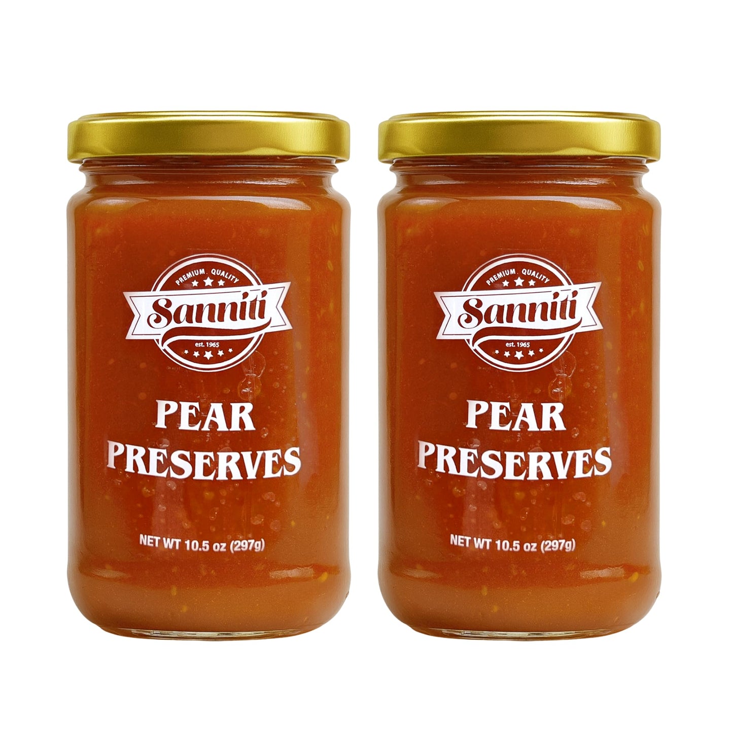 Sanniti Pear Preserve 10.5 oz (Pack of 2)