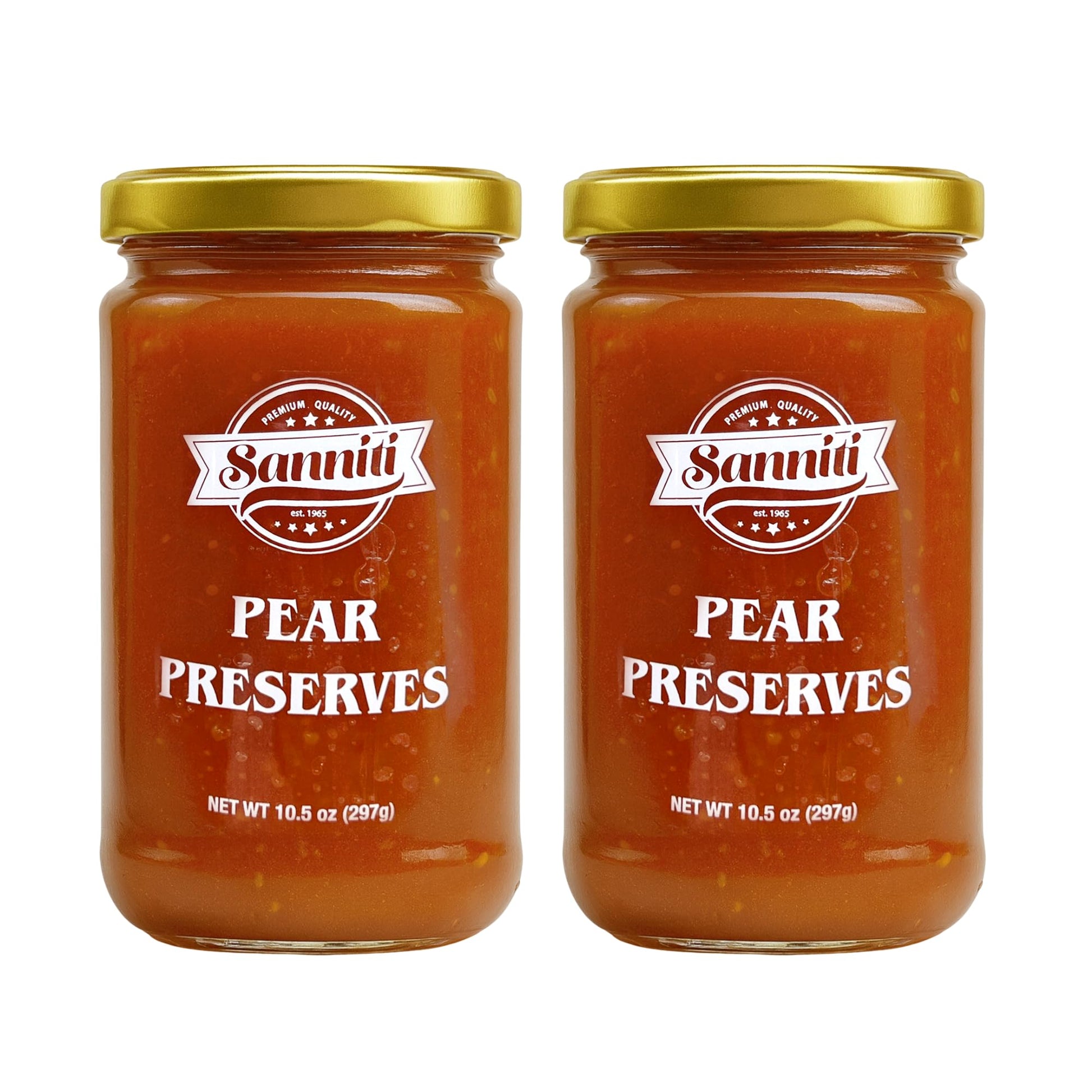 Sanniti Pear Preserve 10.5 oz (Pack of 2)