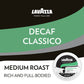 Lavazza Classico Decaf Single-Serve Coffee K-Cups For Keurig Brewer, Medium Roast, 10 Count Box ,Rich And Full-Bodied Flavor Del