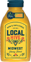 Local Hive Midwest Raw Unfiltered Honey 16Oz. 100% Us Honey Sourced From American Bees And Beekeepers.