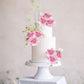 Rsstarxi 9 Pack Pink Roses Cake Topper Diy Wedding Roses Artificial Flowers Cake Decorations For Bridal Shower Birthday Wedding Anniversary Party Decorations