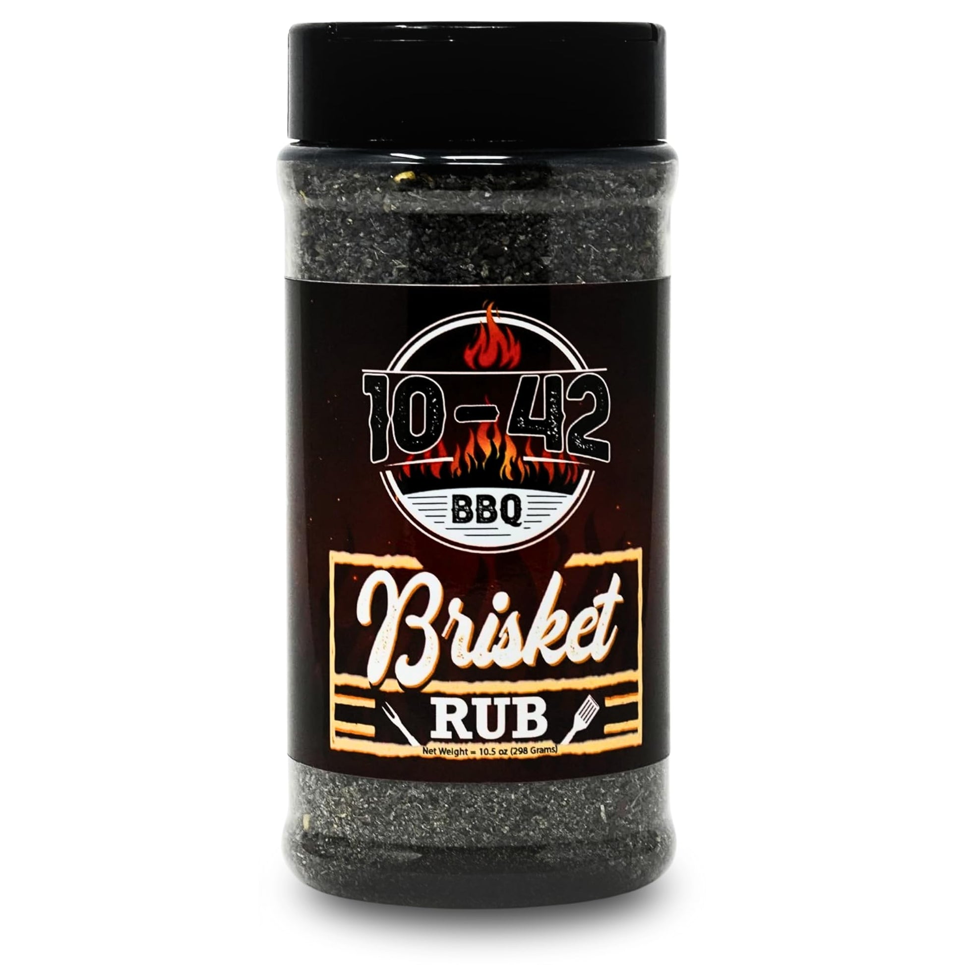 Five Star Seasonings BBQ Brisket Rub, All-Natural Spice Seasoning, 10.5 oz, No MSG, Ideal for Smoking and Grilling