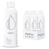 PATHWATER Ultra-Purified Bottled Water, BPA-Free Aluminum Bottle, 20.3 Fl Oz (Pack of 4)