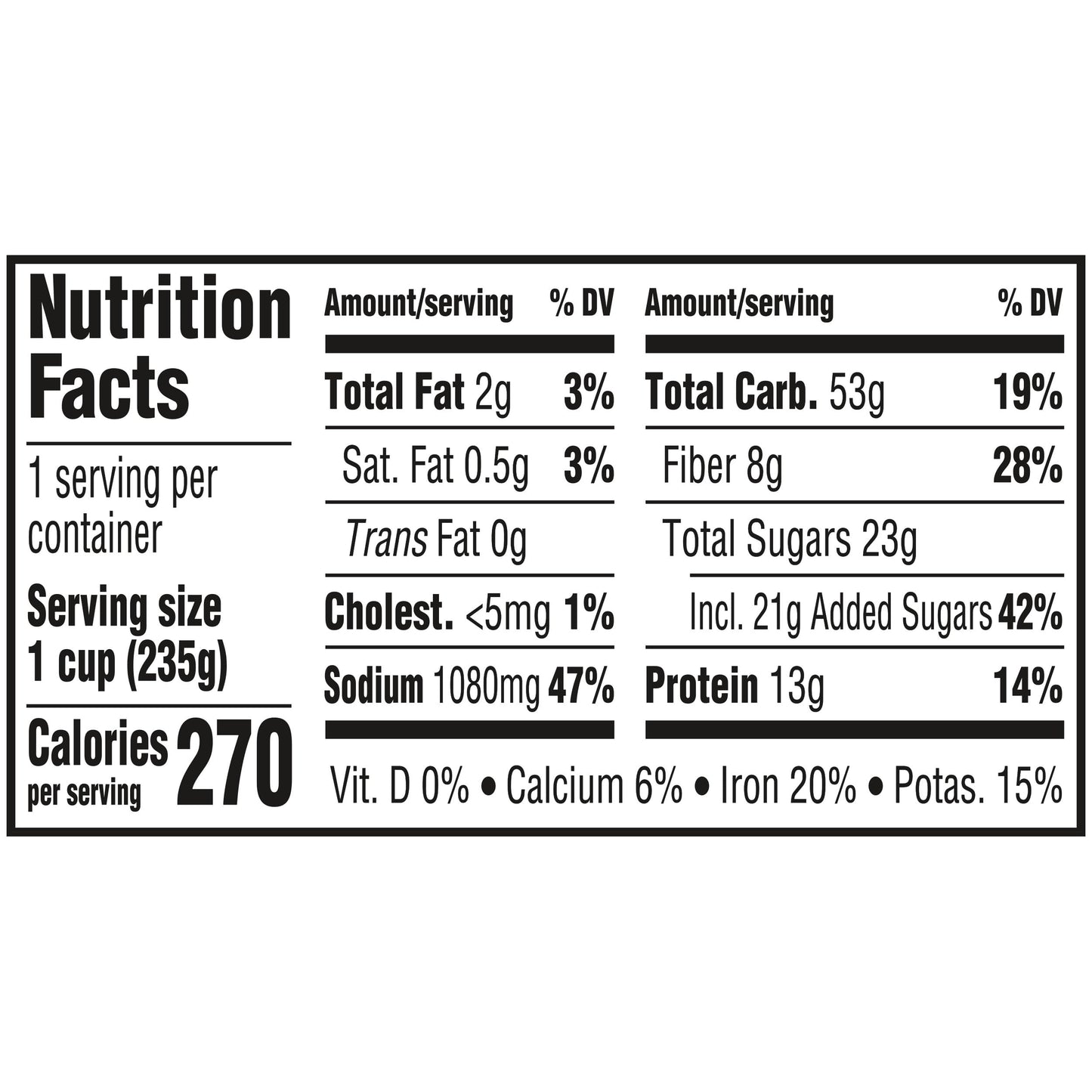 Bushs Best Original Baked Beans, 8.3 oz