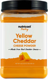 Nutricost Pantry Yellow Cheddar Cheese Powder (2.5 Pounds Per Bottle) - Powdered Cheese :: Great for Cooking, Baking, Popcorn, a