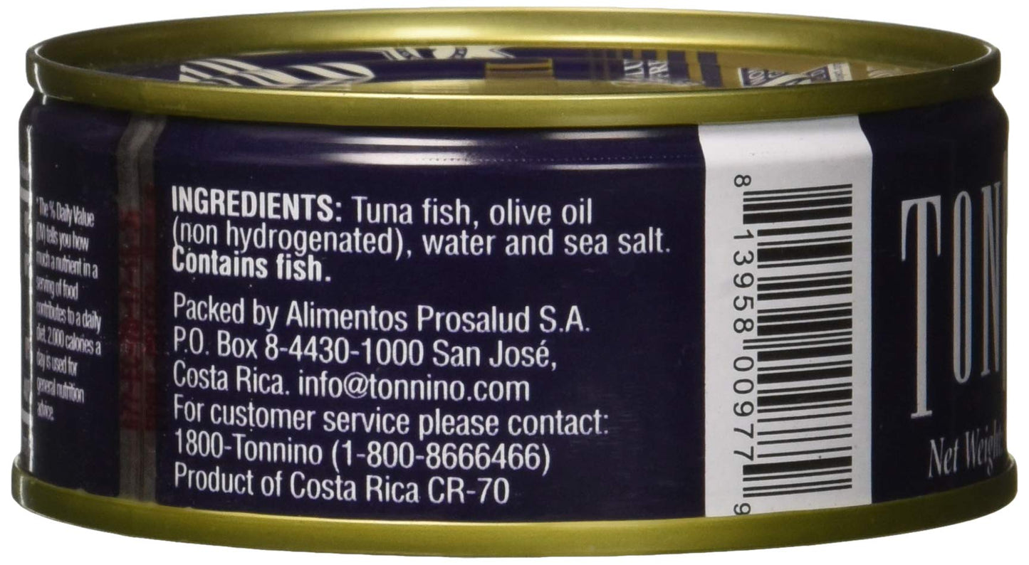 Tonnino Tuna Olive Oil Can - 0.5 Pound