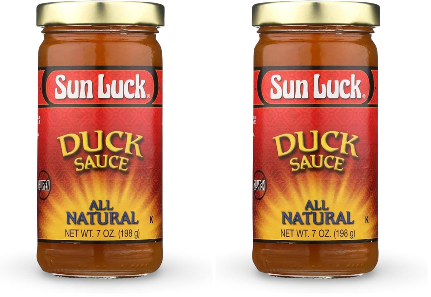 Sun Luck All Natural Duck Sauce 7 OZ (Pack of 2)