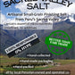 Sacred Valley Salt From Maras, Peru - Small Grain Finishing Salt In Handmade Reusable Canvas Pouch