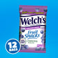 Welch s Fruit Snacks, Concord Grape Snack Box, Gluten Free, 5oz Snack Packs (Pack of 12)