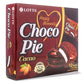 Lotte Lingtoolator Choco Pie, Pack of 12, 11.85oz Total Weight, Chocolate Flavored Treat