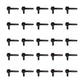 SAP HAPPY Maple Sap Spiles, 25 Count, 5/16 Ecolo Taps for Maple Trees, Tree Saver Spouts