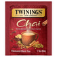 Twinings Chai Black Tea Individually Wrapped Bags, 100 Count (Pack Of 1), Richly Blended With Warm Spices, Caffeinated, Enjoy Ho