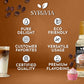 Syruvia Coffee Syrup  Cupcake Flavored Syrup for Drinks  Lattes  and Desserts - 25.4 fl oz
