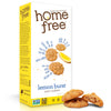 Homefree Mini Lemon Burst Cookies, Gluten Free, Nut Free, Vegan, School Safe and Allergy Friendly Snacks, 5 Oz Box (Pack of 1), 