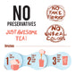 Teds Tea by Java House - Single Serve Liquid Concentrate Pods - Peel and Pour - White Peach Green Tea - Pack of 12