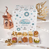 Laylas Delicacies Mediterranean Treats Gift Box for Ramadan Mubarak - Handmade Healthy Mixed Nutty Flavors Pastries - Halal, Veg