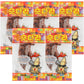 Korean Spicy Flavor Dried Squid Legs - Chewy Texture, Sweet & Salty Taste, Perfect Drinking Snack, 0.7oz (20g), Pack of 5