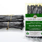 50 Tahitian Vanilla Beans Bulk for Making Vanilla Extract  Whole Vanilla Beans Extract Grade 4-5 inches  Perfect Homemade Extract  baking and cooking (50 Beans) (50 BEANS)