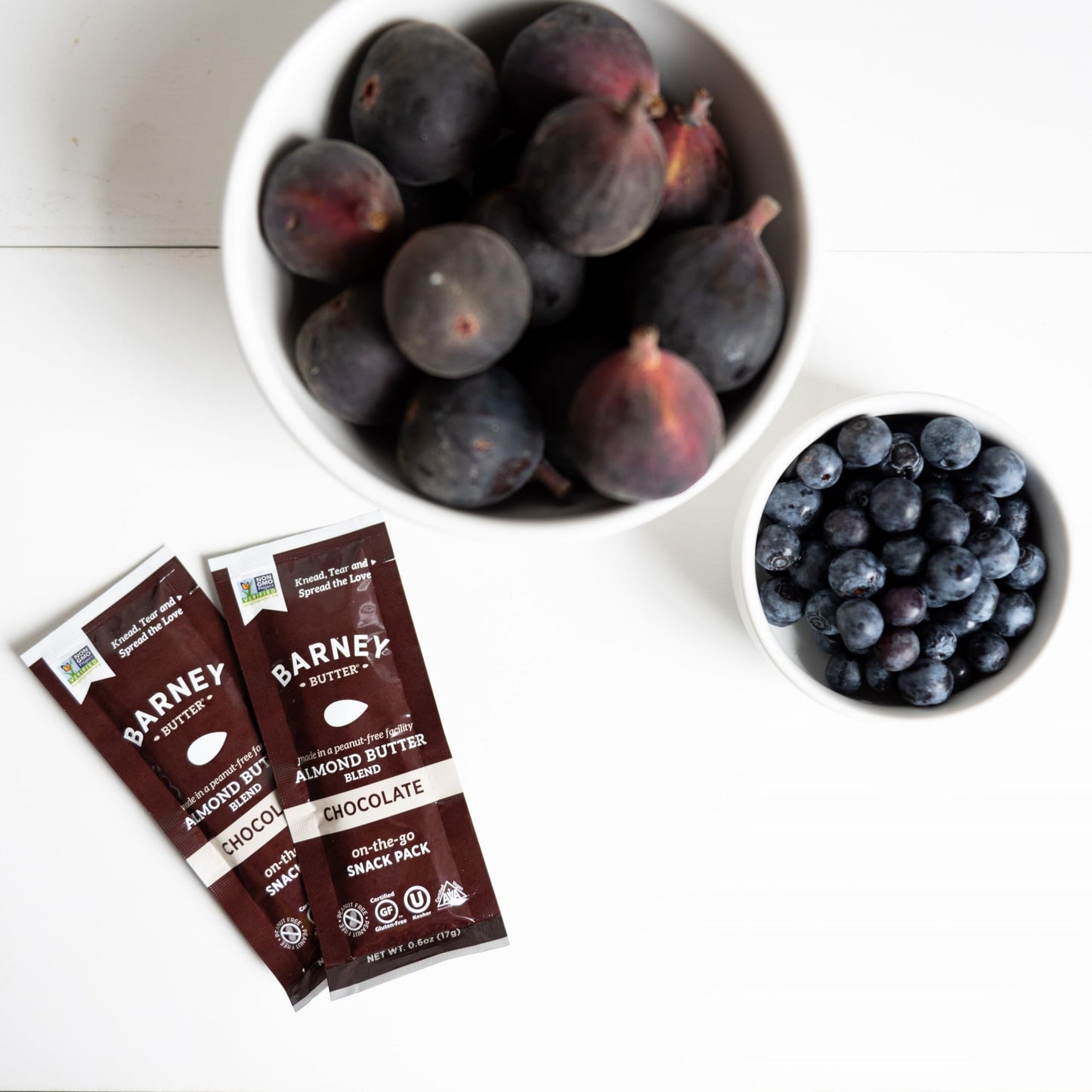 Barney Butter Chocolate Almond Butter Blend, Peanut Free, Non GMO, 0.6 Ounce (Pack of 12)