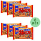 Ninjapo Kakinotane 6Pack 7.1Oz X 6Pcs Set Spicy Rice Crackers Persimmon Seeds Kameda Crisps Ninjapo