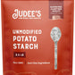 Judees Unmodified Potato Starch 2.5 Lb - Just One Ingredient - Great For Breading, Thickening, Cooking, And Baking - 100% Non-Gm
