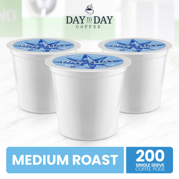 Day To Day Coffee Breakfast Blend Medium Roast K-Cup Pods 200 Count