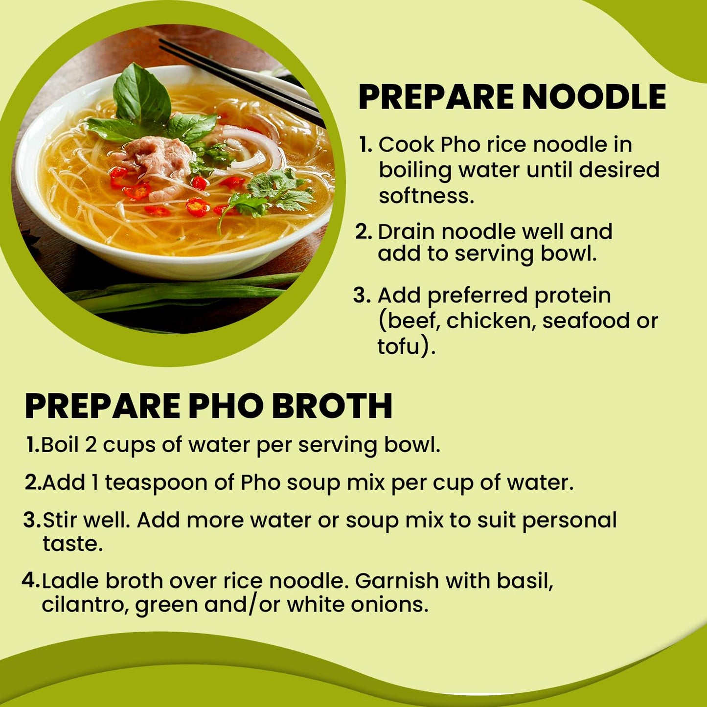 Essence Of Lotus Instant Beef Pho Soup Mix - Ready-To-Eat Flavorful, Restaurant-Quality Pho Broth, Made In The Us (Beef Pho Soup