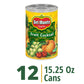 Del Monte Fruit Cocktail in Heavy Syrup, 15.25 oz Can, 12 Pack, Model 51066