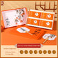 8Pcs Cantonese Mooncakes Gift Box,Lotus Seed/Bean Paste Flavour Mooncakes,Chinese Dim Sum,Traditional Moon Cake Pastries,For Gif