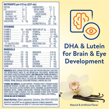 PediaSure Peptide 1.0 Cal, Peptide-Based Formula, Sole-Source Nutrition Drink for Tube Feeding or Oral Nutrition, Vanilla, 8-fl-