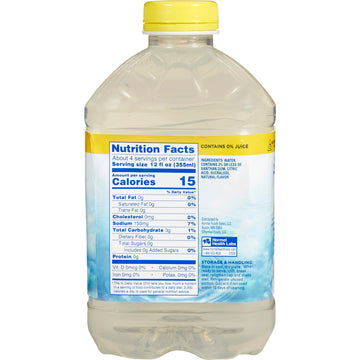 Water, Lemon Thickened Honey Consistency Plastic Jug Hydrolyte Shelf Stable (Pack Of 6)